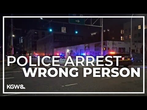 Charges dropped against Portland woman after police arrest wrong person, lawyer says