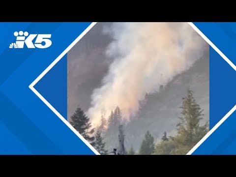 Fire on Mount Jupiter near Brinnon prompts level 1 evacuation notice