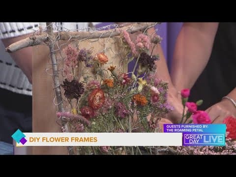 DIY Flower Frames