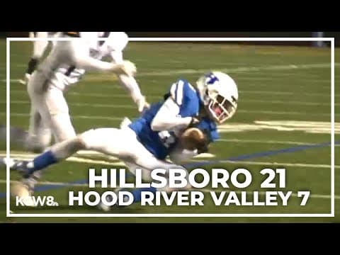 Hillsboro clinches playoff spot with win over Hood River Valley | Friday Night Football