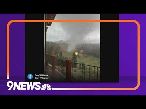 High-altitude tornado in Colorado damages home, 20 acres of trees