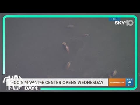 TECO's Manatee center opening Wednesday, Nov. 1