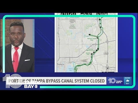 Boaters: Part of Tampa bypass canal closed