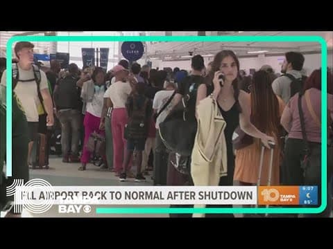 Ft. Lauderdale airport back open after shutdown due to unattended bag