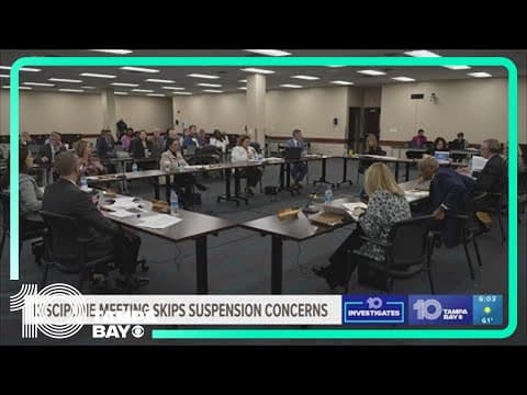 Alarmed by Hillsborough suspension rates, lawmaker demands accountability