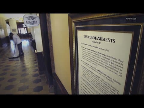 Texas Ten Commandments law halted in court ruling