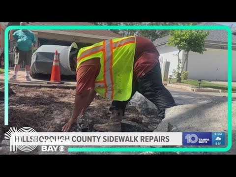 Hillsborough County searching for 4 contractors for sidewalk repair projects