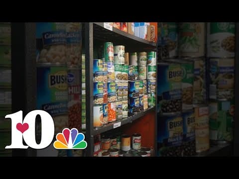 According to Knox Pride, the fridge serves between 50 and 100 meals every day.