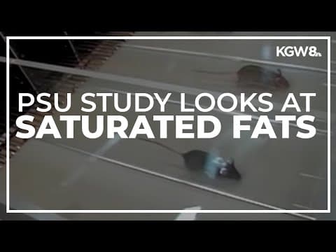 Portland State University study shows pros and cons of saturated fats