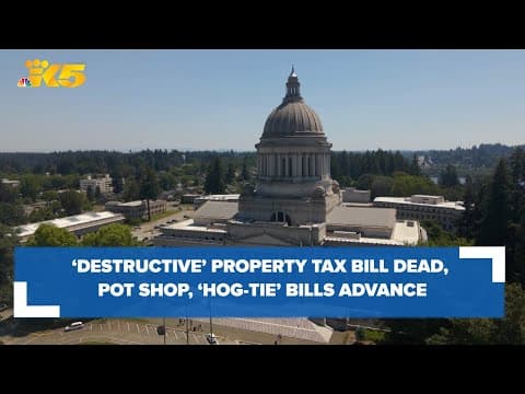 In Session: ‘Destructive’ property tax bill dead, pot shop, ‘hog-tie’ bills advance