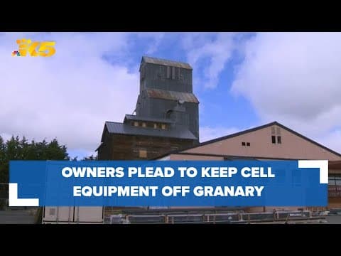 Verizon's plans to add more equipment to Sequim Granary clash with new owners' hopes of restoring it