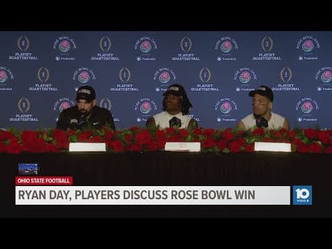 Ryan Day, players discuss Rose Bowl win over Oregon in postgame press conference