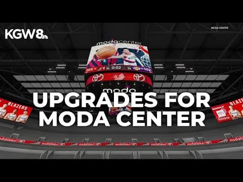 Blazers unveil cutting-edge videoboards coming to Moda Center next year