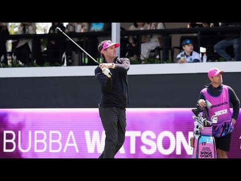 Bubba Watson visits Westfield ahead of LIV Golf Indianapolis