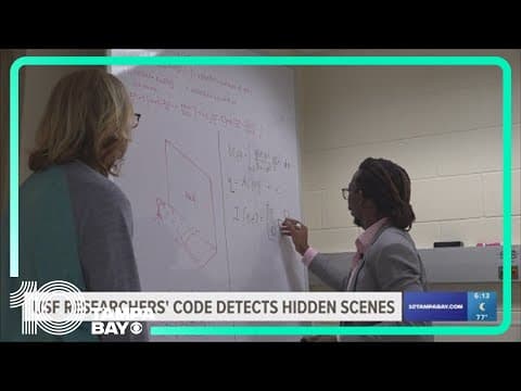 USF researchers using algorithm to detect 'hidden objects'