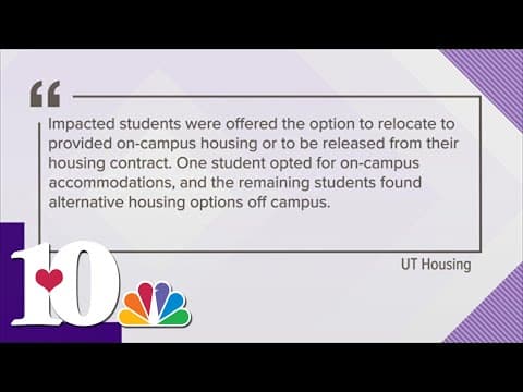 UT says repairs on buildings almost finished following water damage from severely cold weather