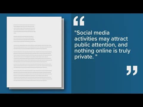 You could be fired for what you post on social media