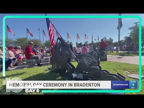 Manatee County Veterans Council host Memorial Day ceremony
