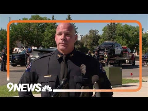 Police give update after suspect steals patrol vehicle, leads officers on chase