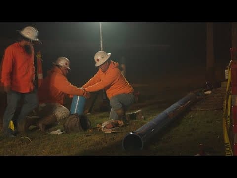 Ennis issues boil water notice, closes schools and announces water distribution