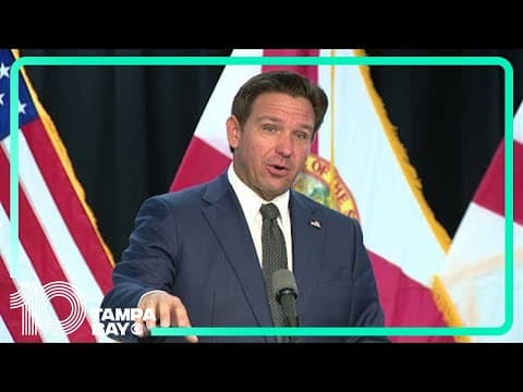 Gov. Ron DeSantis hosts roundtable discussion in Pinellas Park