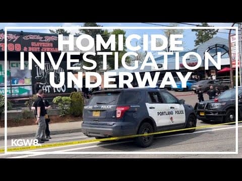 2 dead after shooting in Southwest Portland