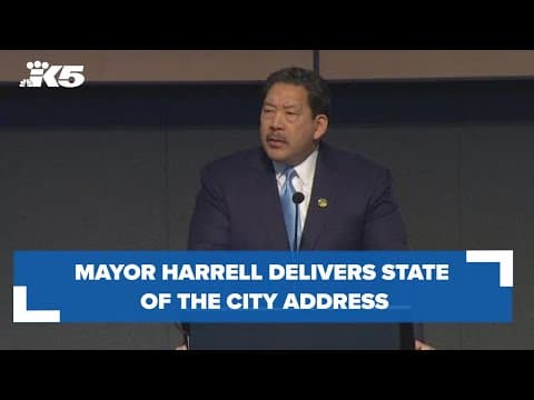 Seattle Mayor Bruce Harrell says drugs, crime and housing are major issues for the city