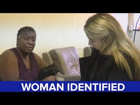 Woman who didn't know who she was now has answers