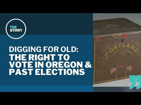 Relics of Oregon elections past and the women's suffrage movement | Digging for Old