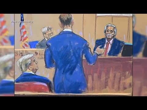 Tabloid publisher takes the stand again in Trump hush money trial