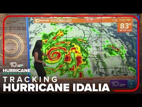 Tracking the Tropics: Hurricane Idalia continues to strengthen in the Gulf of Mexico (noon Tuesday)