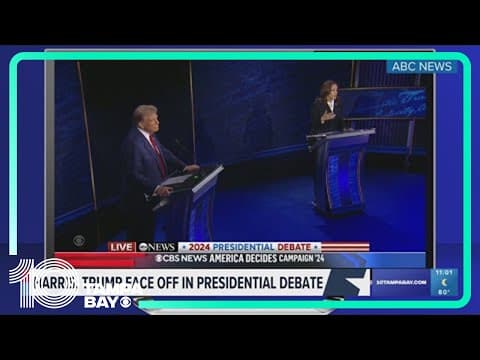 Harris and Trump detail their starkly different visions in The ABC News Presidential Debate