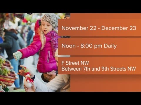 A look at DC's annual holiday market