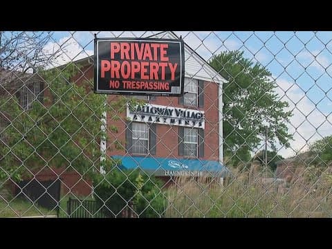 Squatting, theft remain an issue at shuttered Galloway Village Apartments