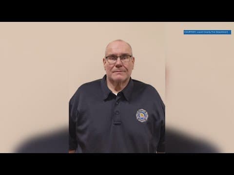 Authorities say Laurel County, KY firefighter died shielding wife during tornado