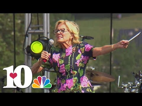'Take this love with you' | Jill Biden visits Nashville to show support for LGBTQ+ community