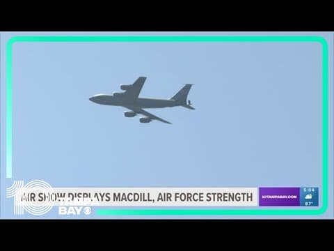 MacDill Air Force Base operation displays strength, preparedness