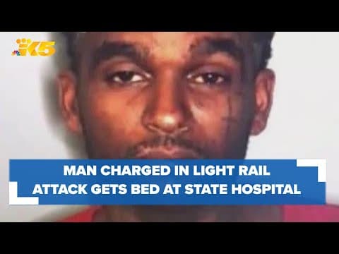 Mentally ill inmate charged in Seattle light rail attack gets a bed at Western State Hospital