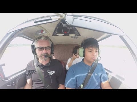 12-year-old makes history as youngest student to enroll at flight academy