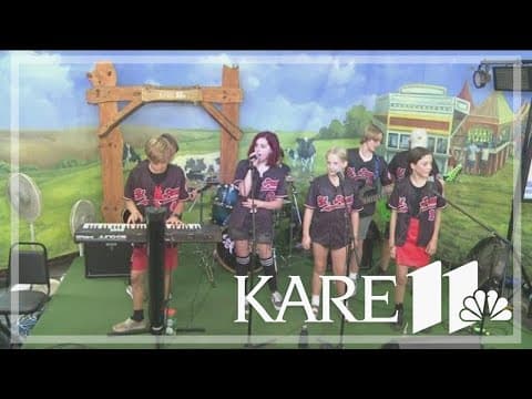 St. Paul Youth Road Crew introduces Wild's new concert series at the KARE 11 Barn