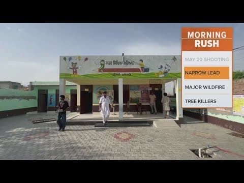 Indian officials counting votes in world's biggest election