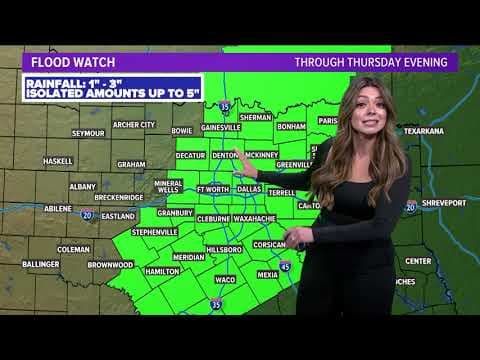UPDATE: Tracking severe storms coming through North Texas on Wednesday