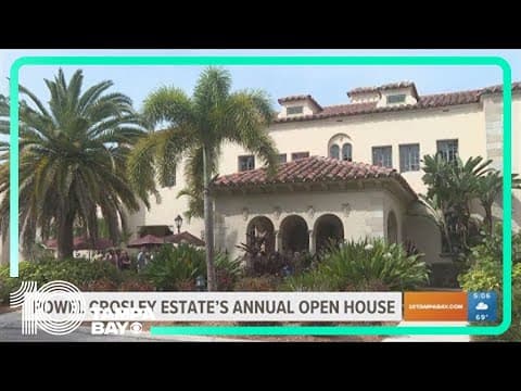Historic Powel Crosley Estate annual open house in Bradenton