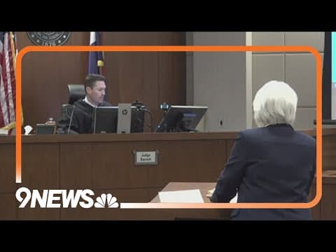 Tina Peters addresses judge ahead of sentencing