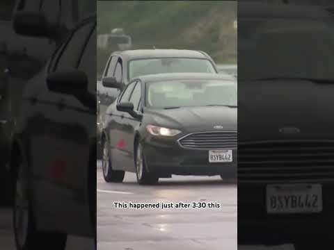 San Diego rain causes accidents, traffic congestion on the freeways Friday morning.