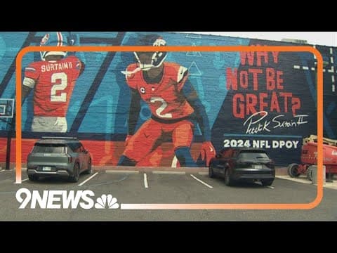 New mural honoring Pat Surtain unveiled