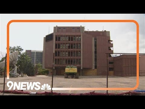 Demolition begins on former Channel 7 building in Denver