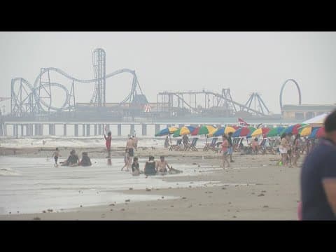 Memorial Day weekend on Galveston brings island's first drowning deaths of the year