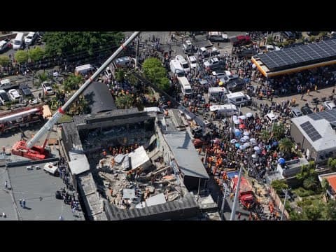 Desperate search for survivors at Dominican Republic nightclub collapse