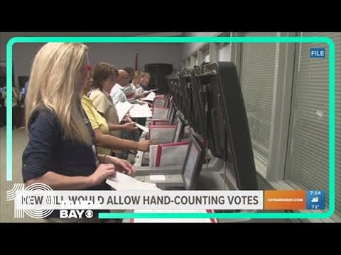 Florida election official calls proposal for hand-counting ballots 'ludicrous'